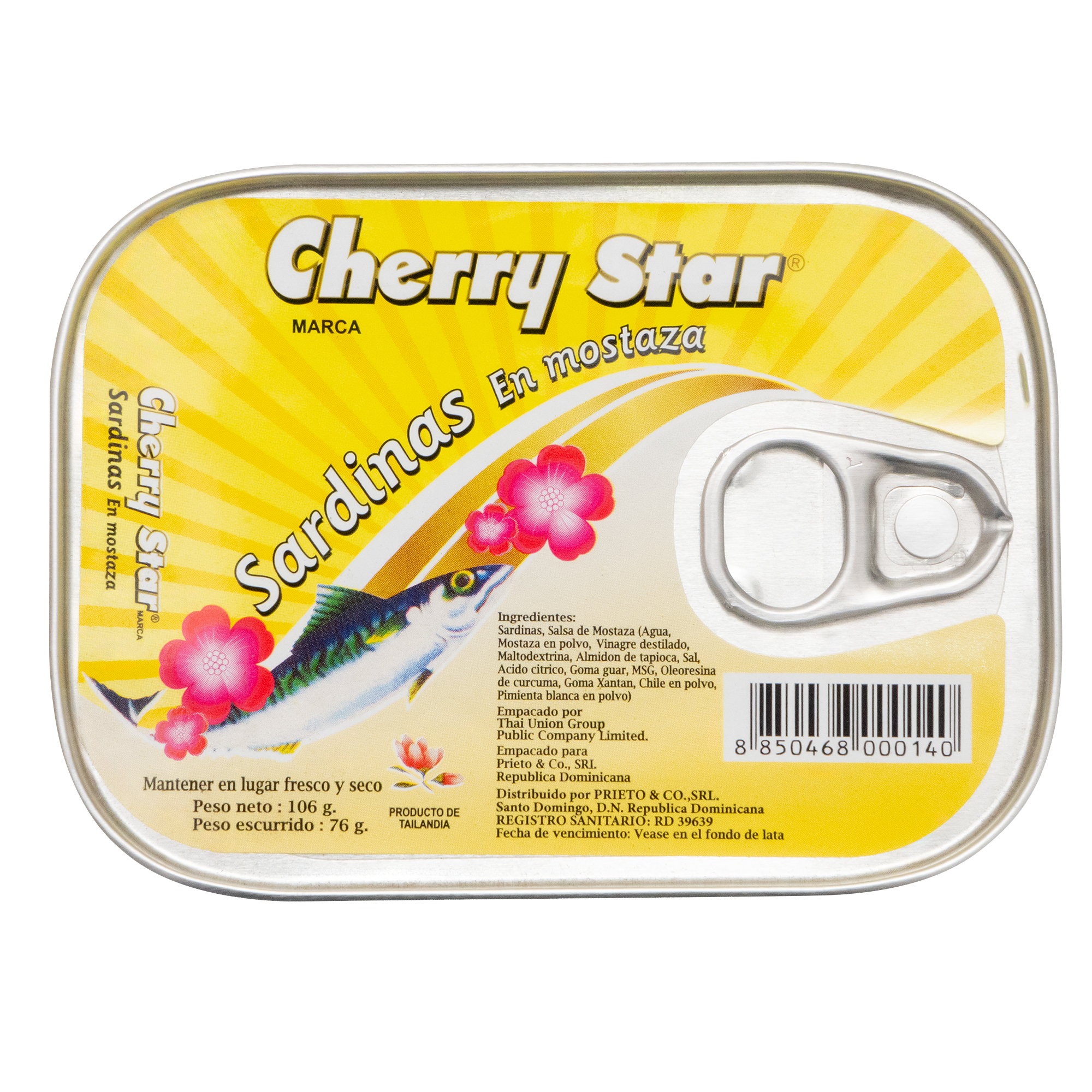 Sardinas en Mostaza